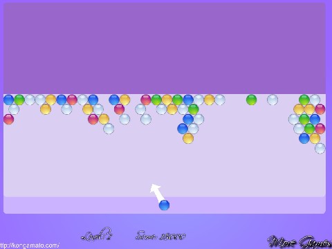 Bubble Shooter online Logick